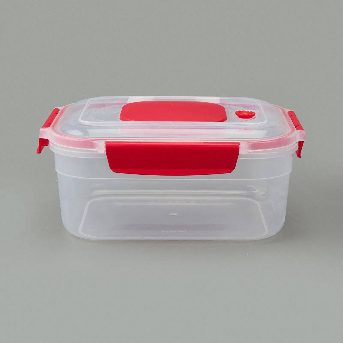 Diktdörtgen Vakumlu Kilitli Saklama Kabı - Asorti - 2,1 lt