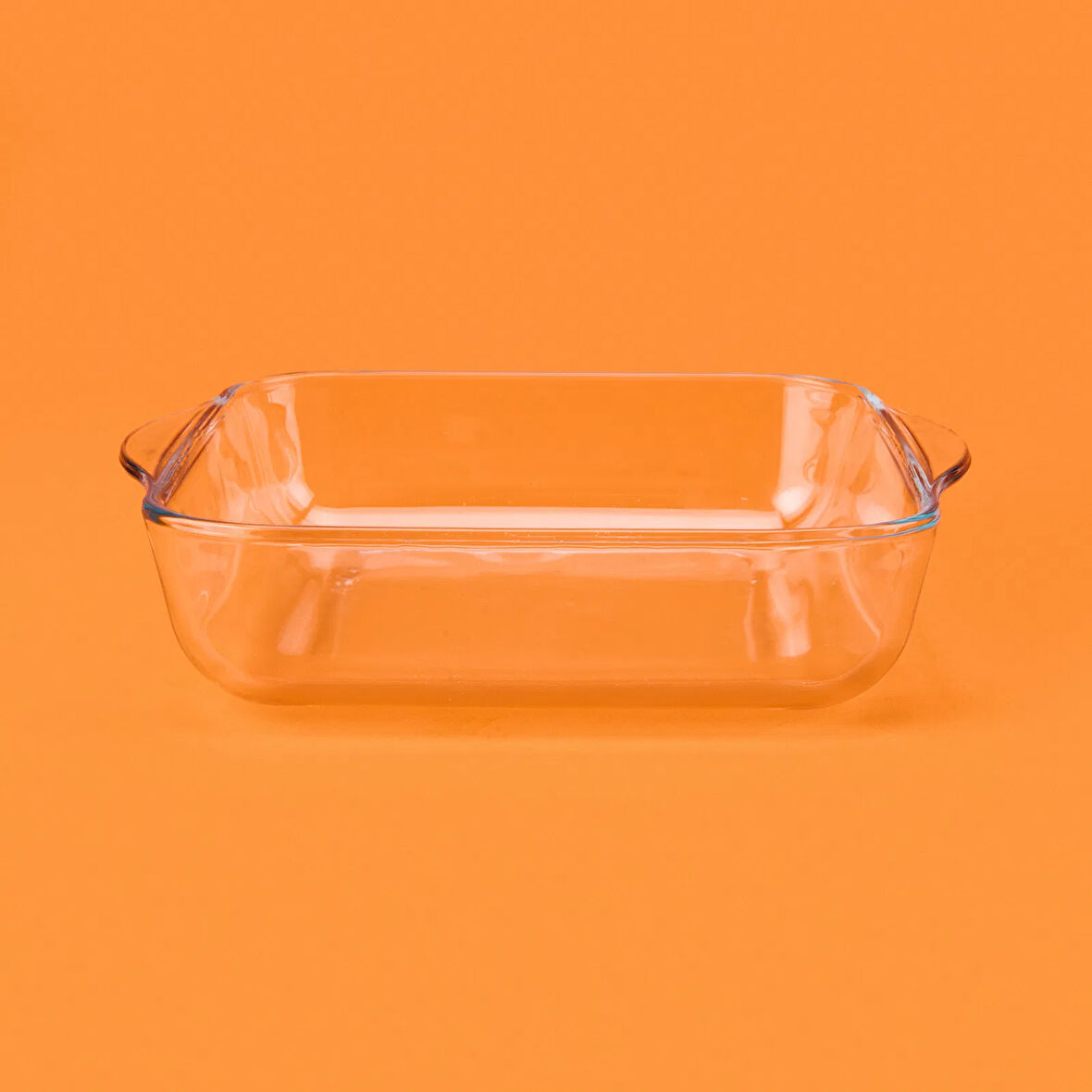 Borcam Fırın Tepsisi - Şeffaf - 26x22 cm