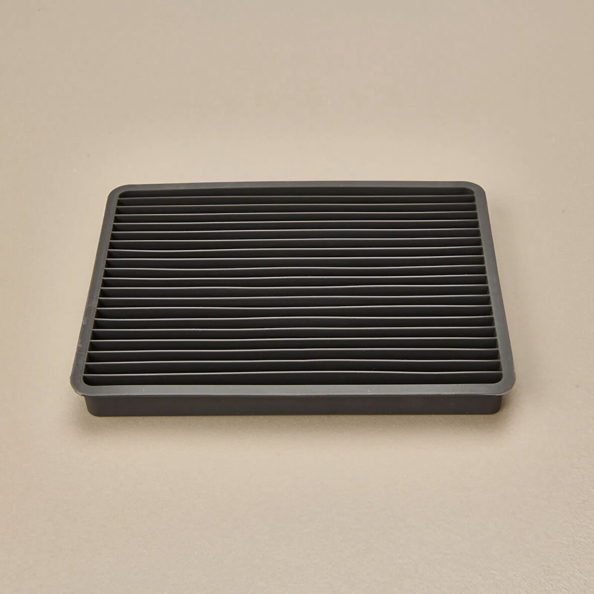 Houseware Uzun Şeritli Silikon Buz Kalıbı - Siyah - 20x14 cm