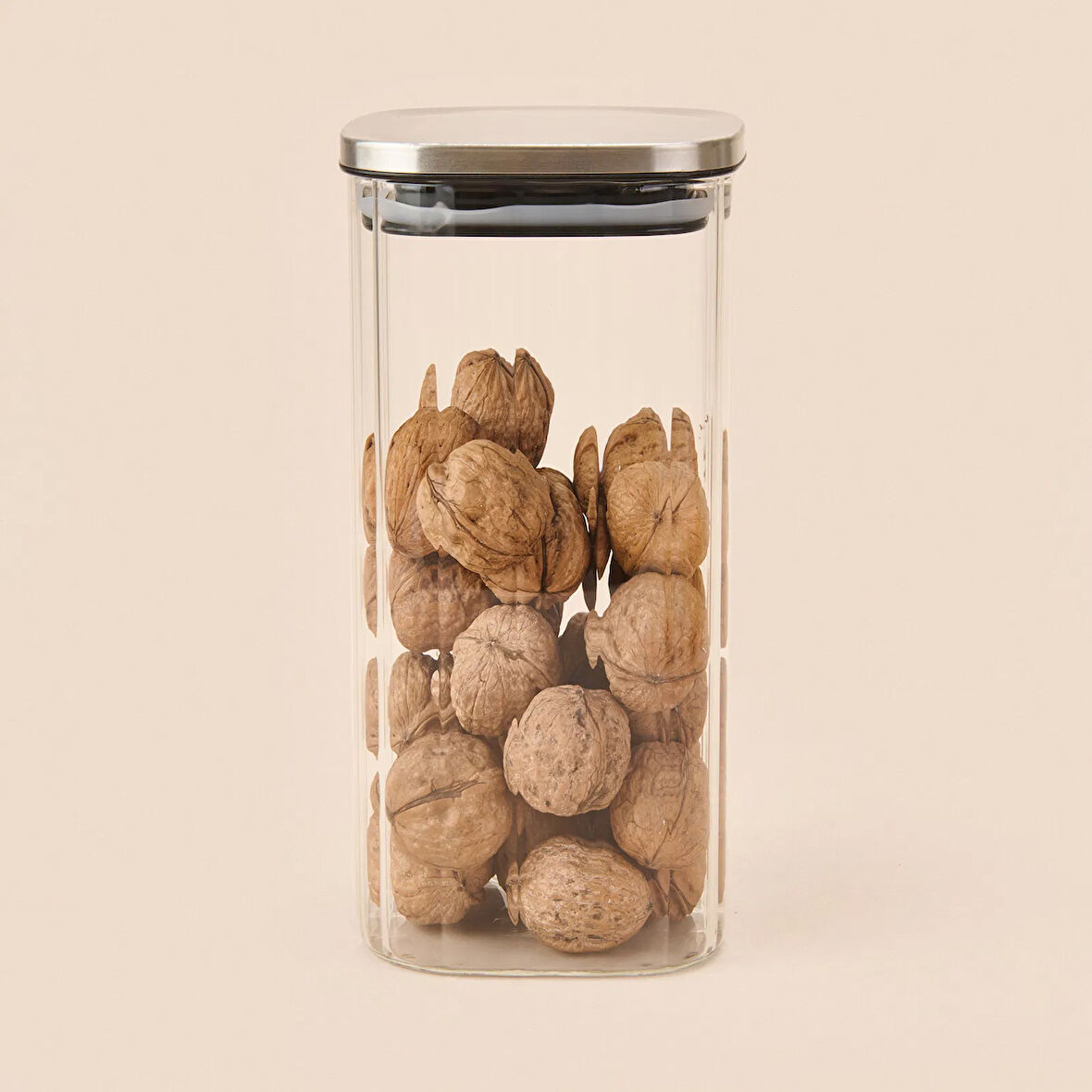 Whitley Cam Kavanoz - Şeffaf / Gri - 2,4 lt