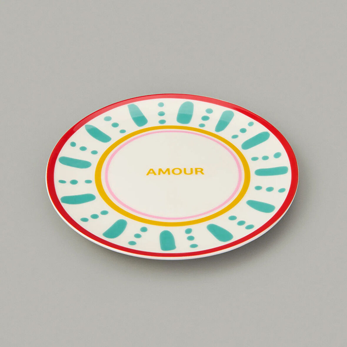 Kitchen Amour Pasta Tabağı - Renkli - 19 cm