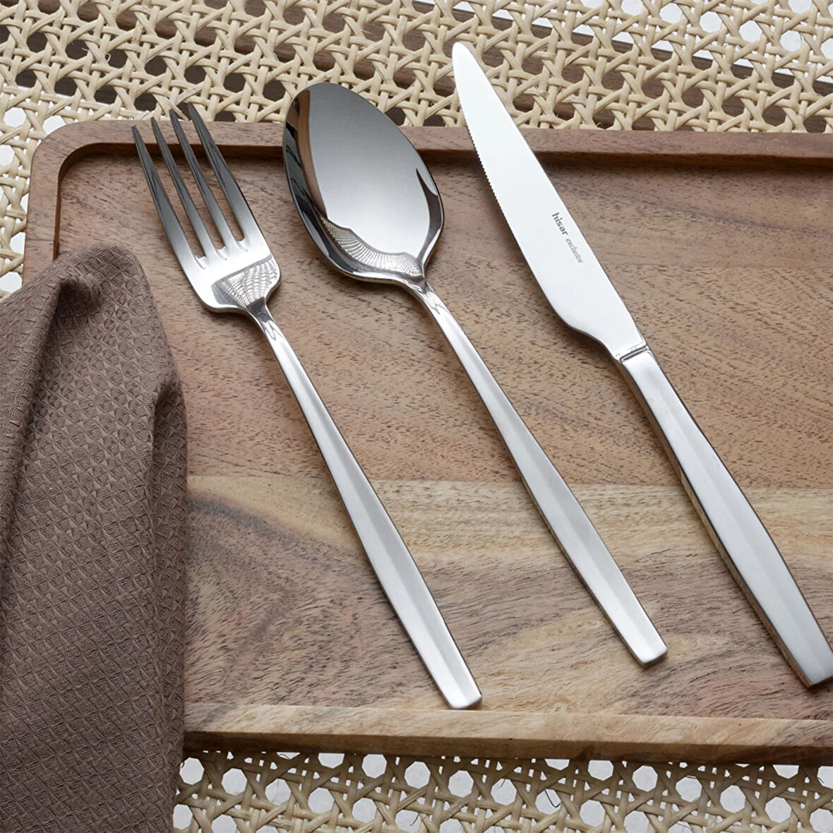 Didim 24 Parça Çatal Kaşık Bıçak Seti - Inox