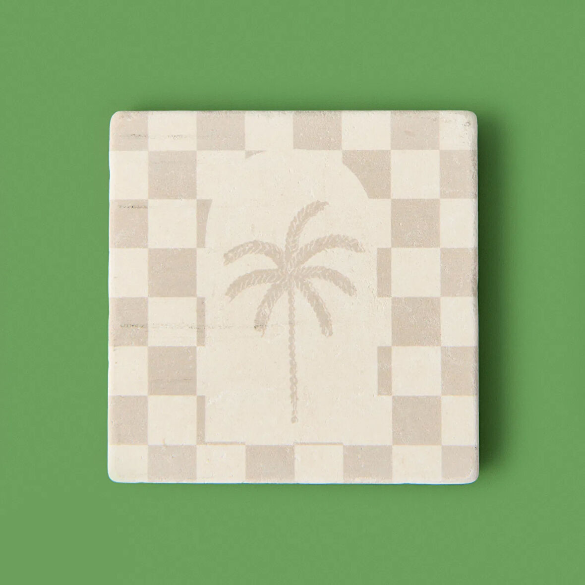 Kitchen Palm Bardak Altlığı - Renkli - 10 cm