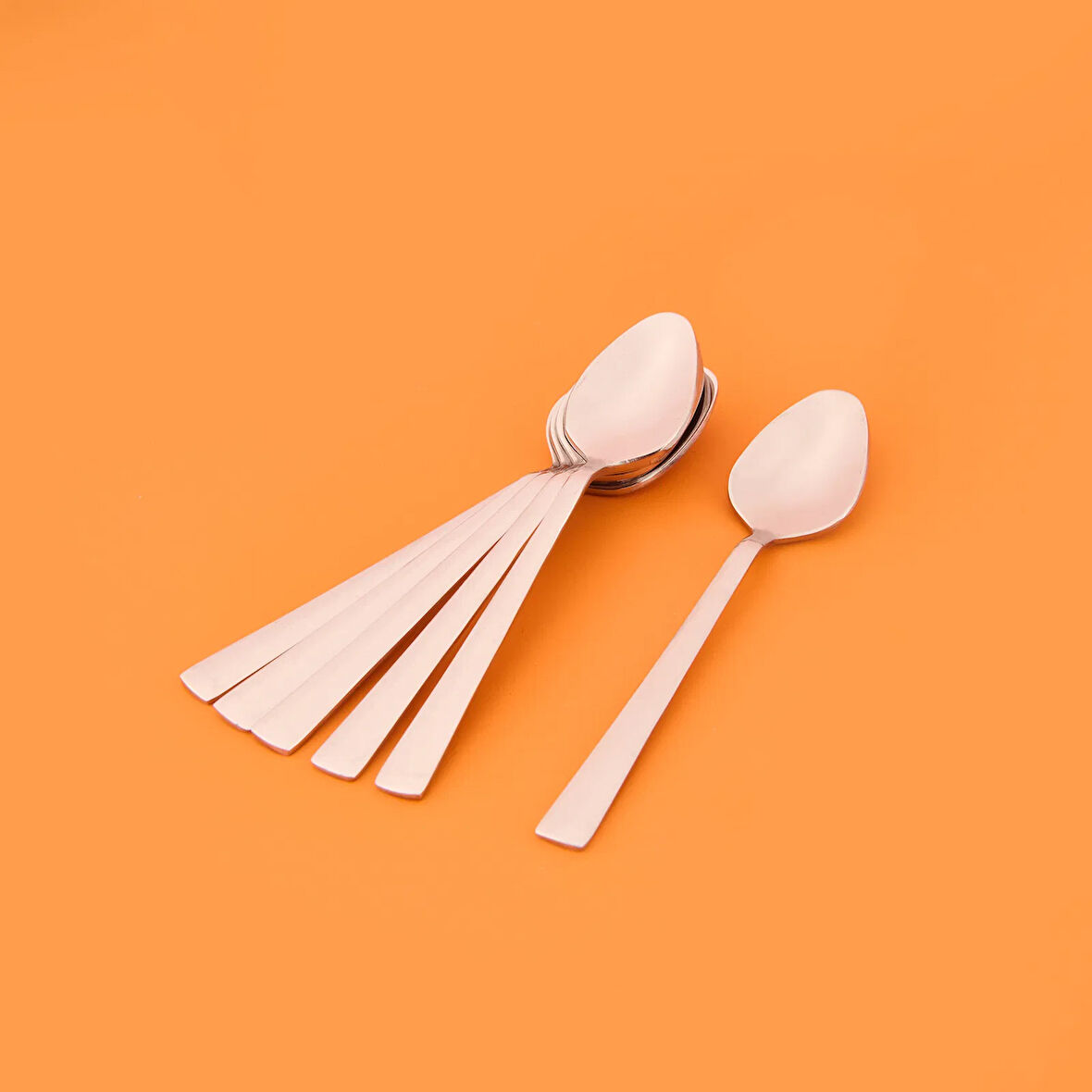 6'lı Çay Kaşığı - Gri