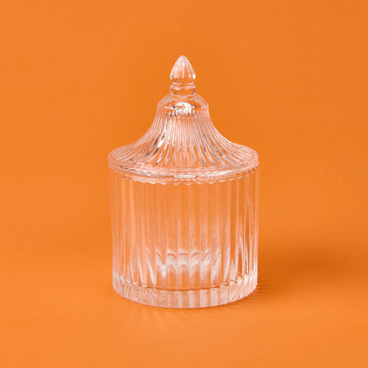 Kristal Cam Şekerlik - Şeffaf - 7 cm