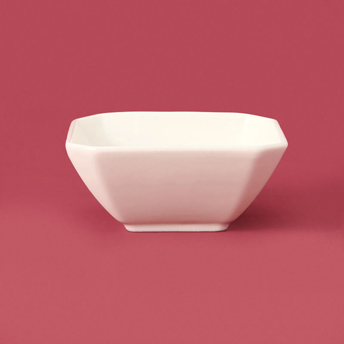 Kare Çerezlik - Beyaz - 9 cm