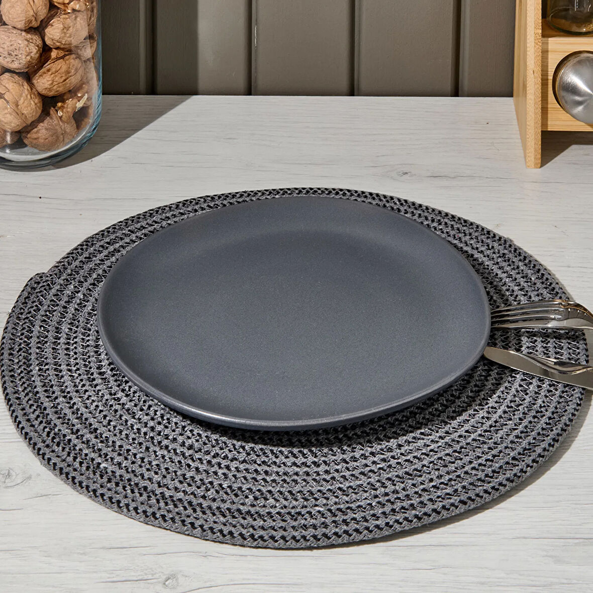 Soft Avery Supla - Gri - 33x33 cm