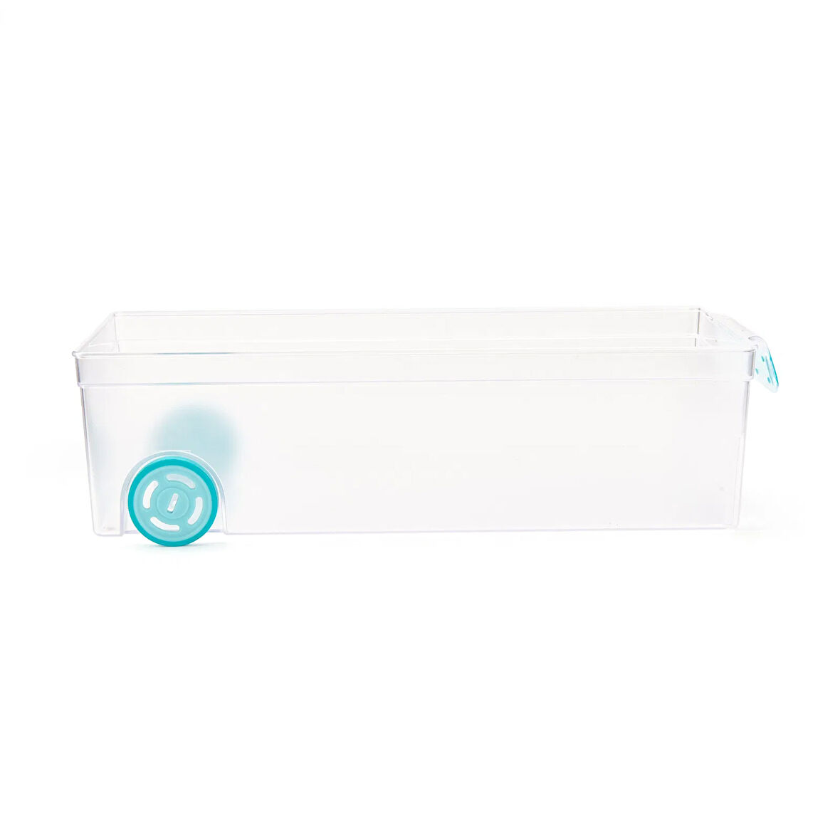 Roll-in Tekerlekli Buzdolabı Düzenleyici - Şeffaf - 16x31 cm