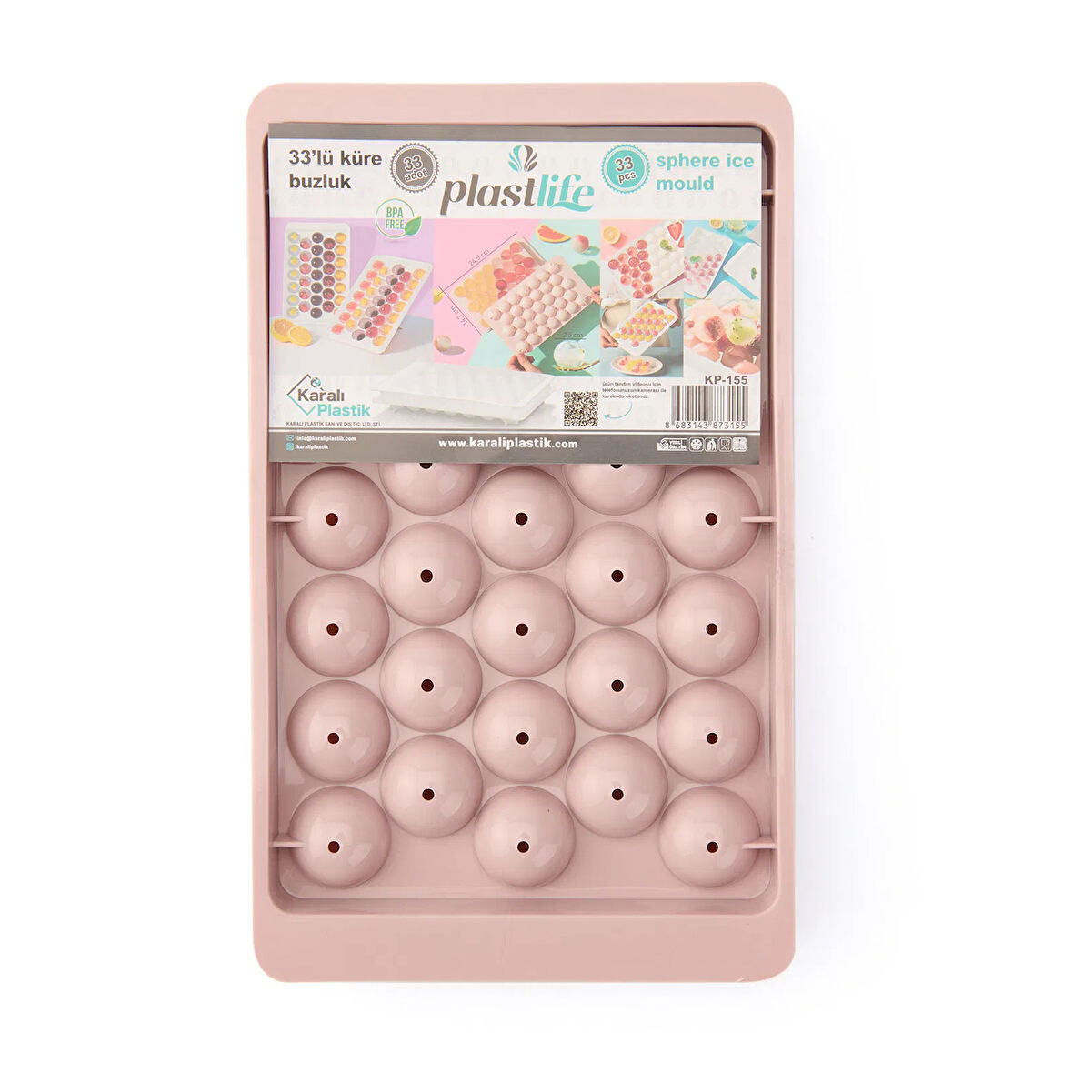 Küre Buz Kalıbı - Asorti