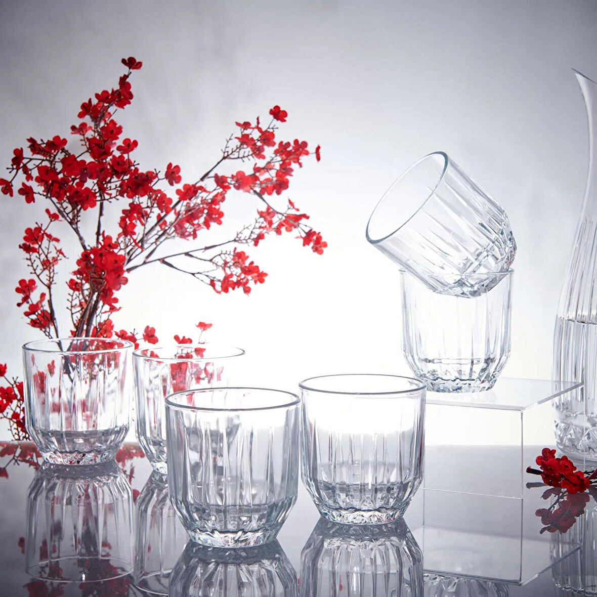 Echo Damla 6'lı Su Bardağı - 300 ml