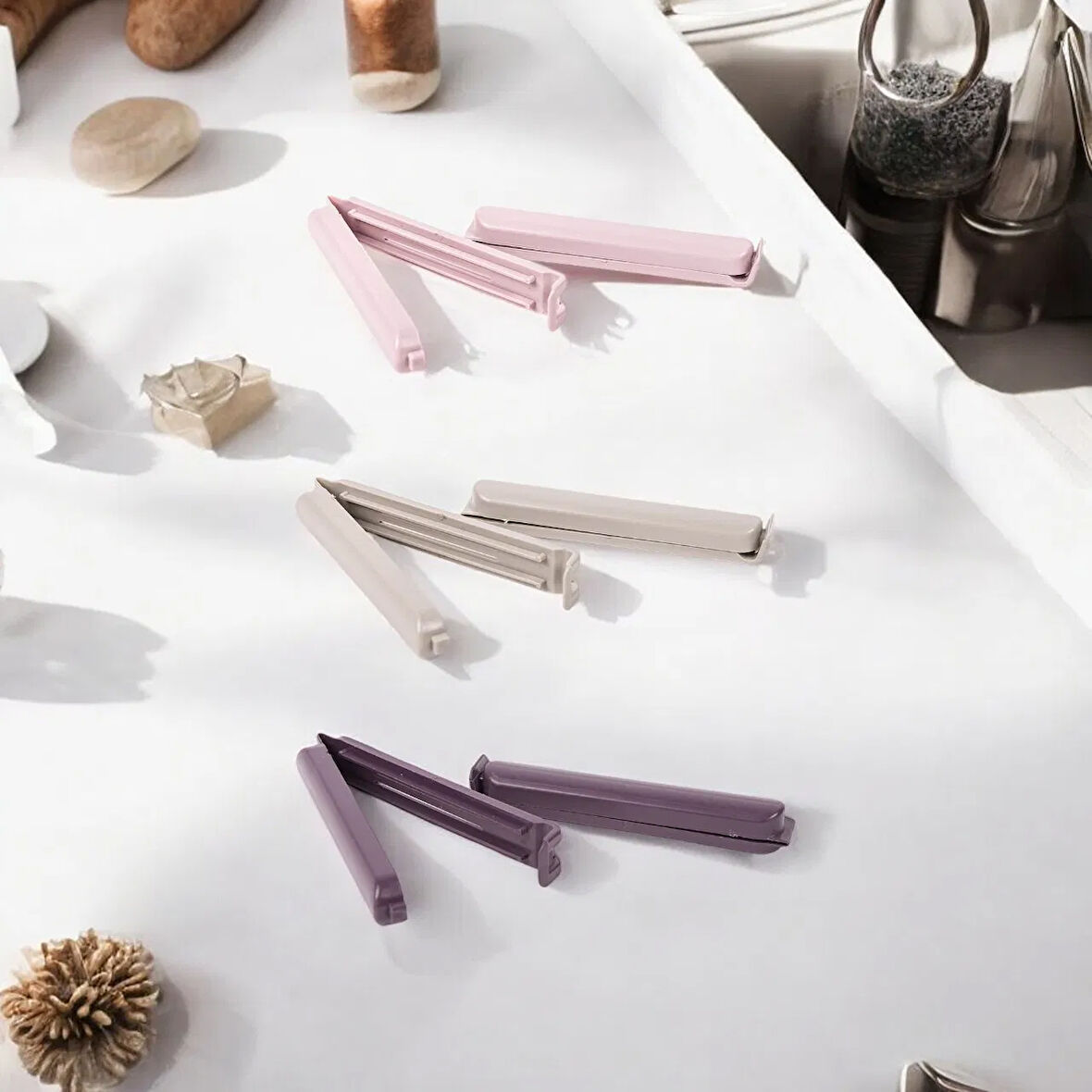 12'li Poşet Kıskacı - Asorti