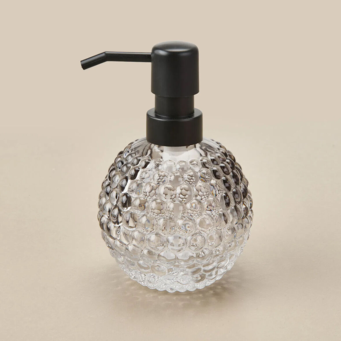 Damla Desenli Sıvı Sabunluk - Antrasit