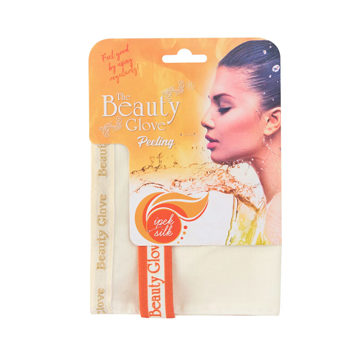 Beauty Glove Banyo Kesesi - Bej - 12x9 cm