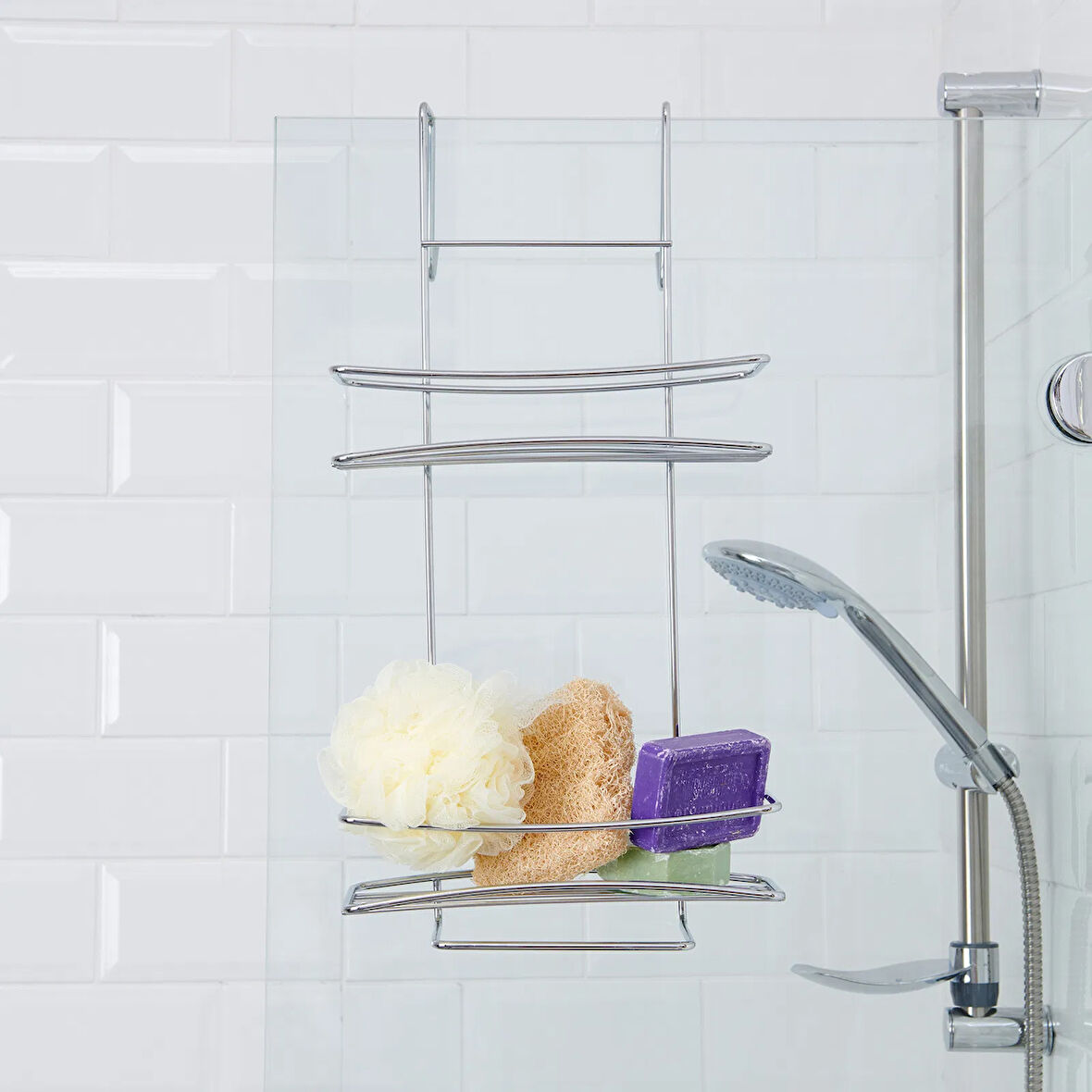 Duşakabin Şampuanlık - Gri