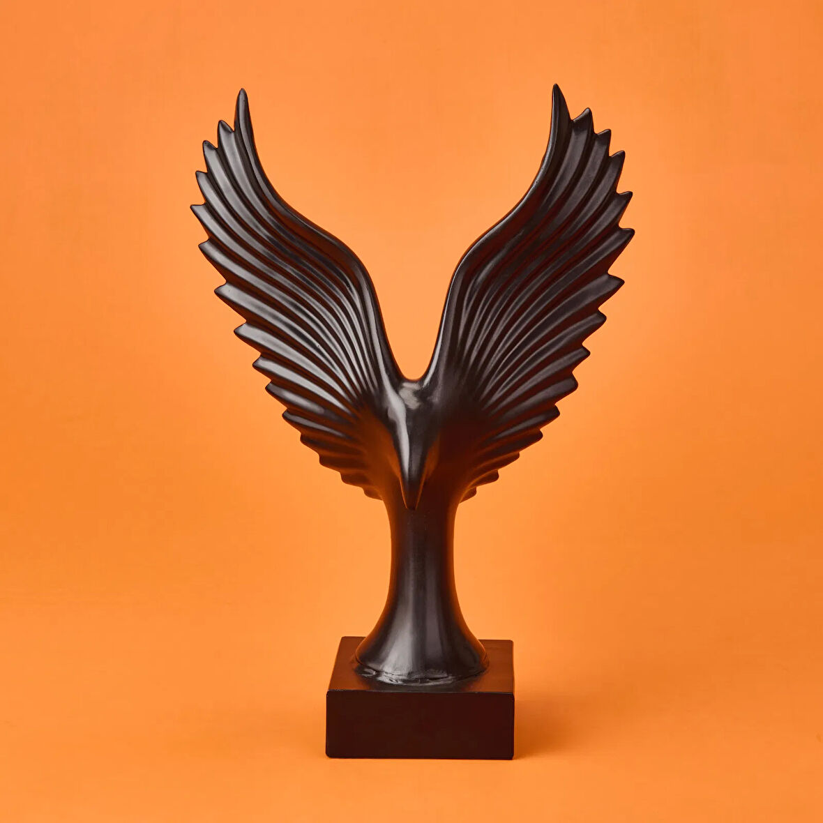 Deco Eagle Dekor - Siyah - 34 cm