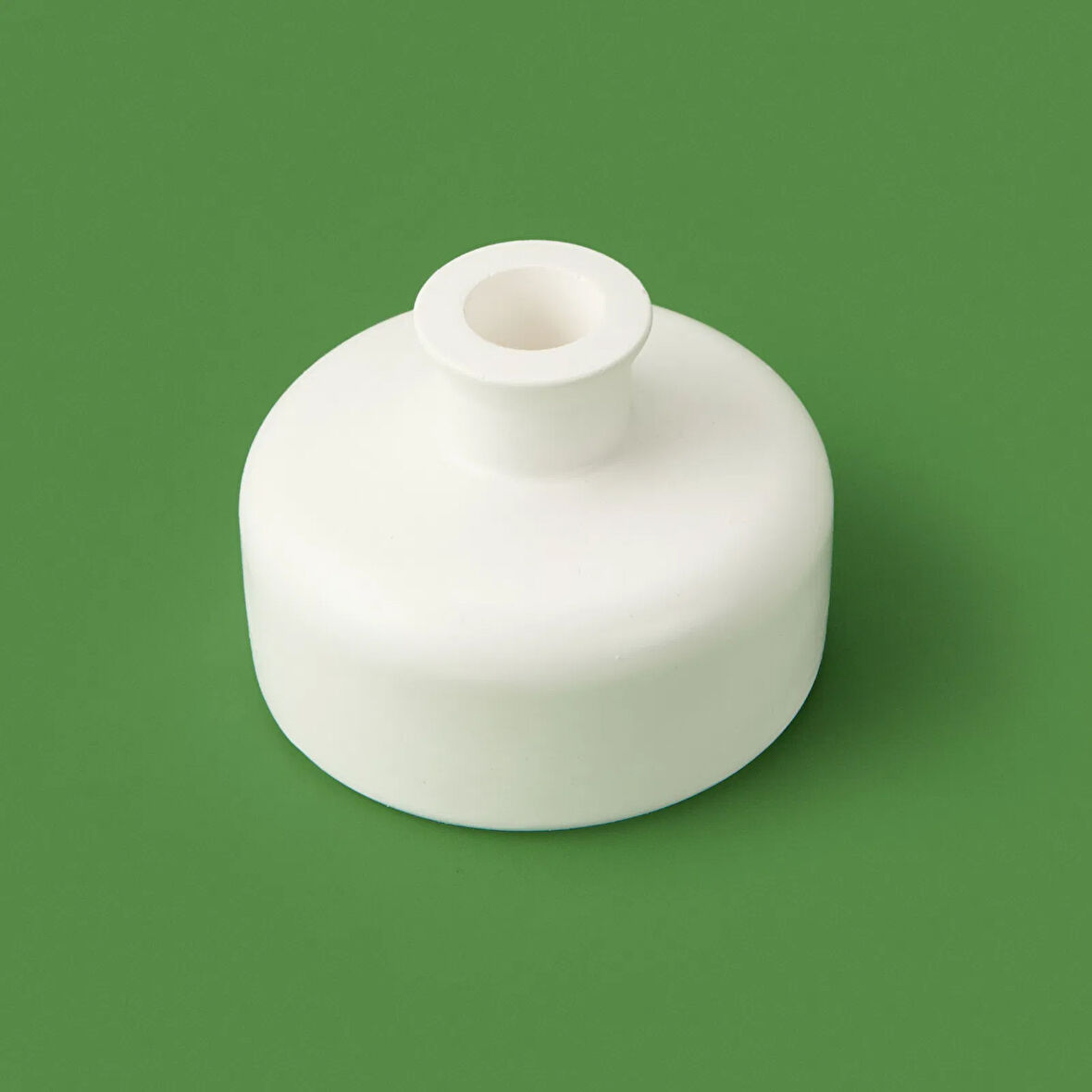 Deco Carly Şamdan - Beyaz - 7x9 cm