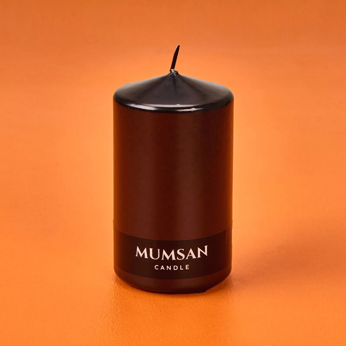 Baton Mum - Metalik Siyah - 6x10 cm