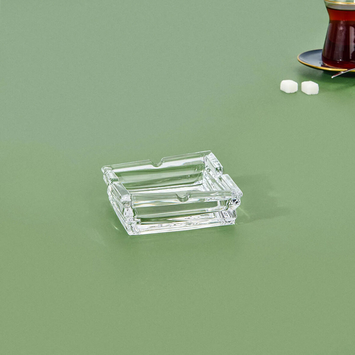 Glassware Ware Cam Küllük - Şeffaf - 10x3,5 cm