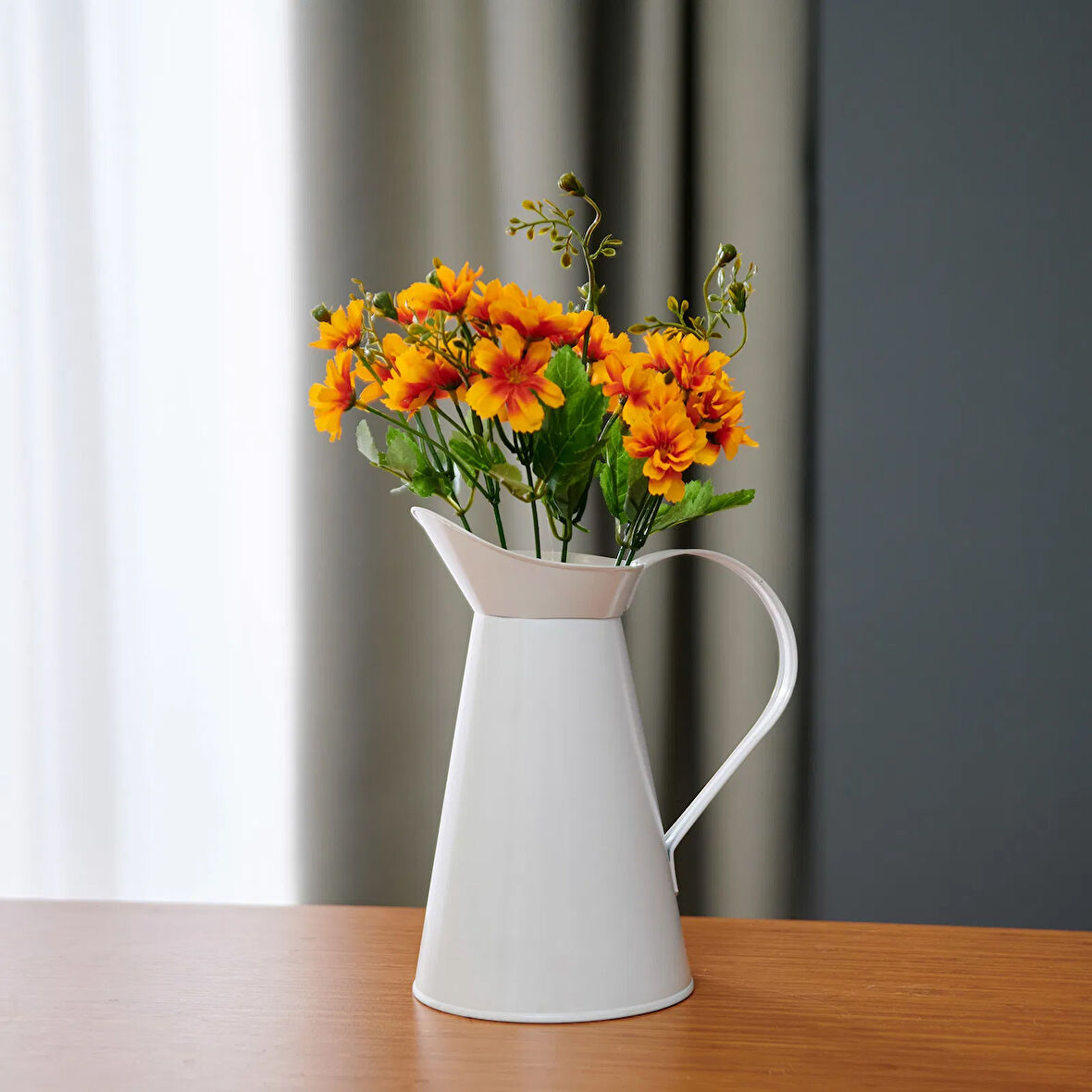 Dekoratif Yapay Papatya - 34 cm