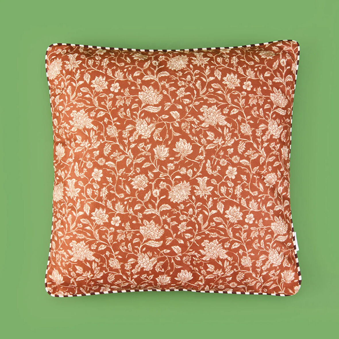 Soft Lule Kırlent - Kahverengi - 45x45 cm