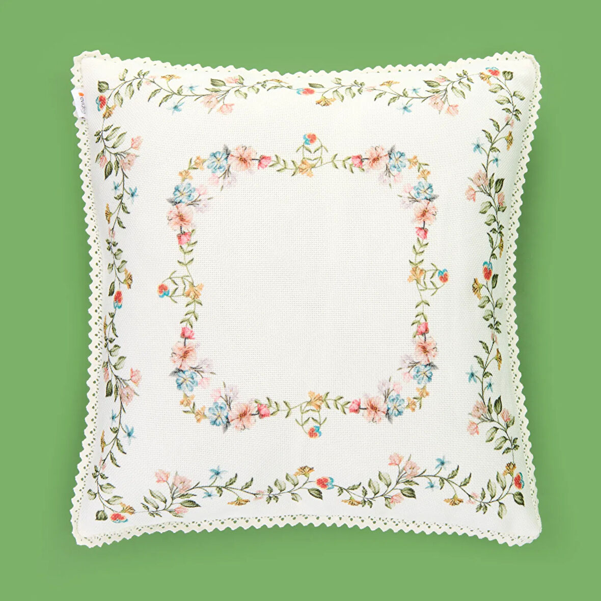 Soft Urban Delight Holly Kırlent - Ekru - 45x45 cm