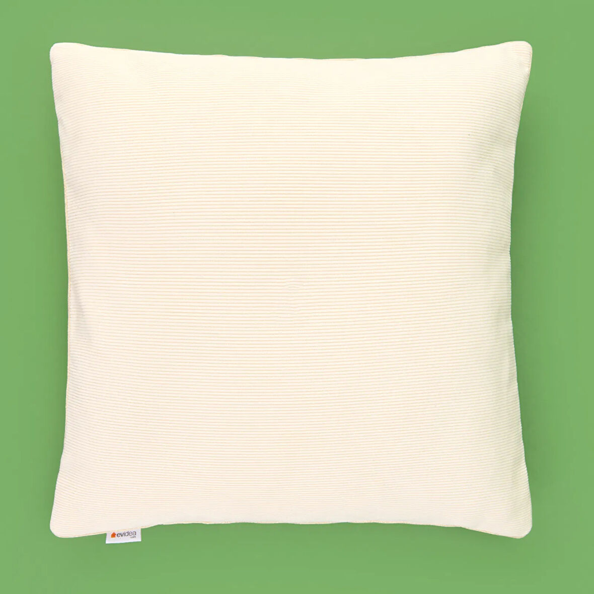 Soft Penny Kırlent - Krem - 43x43 cm