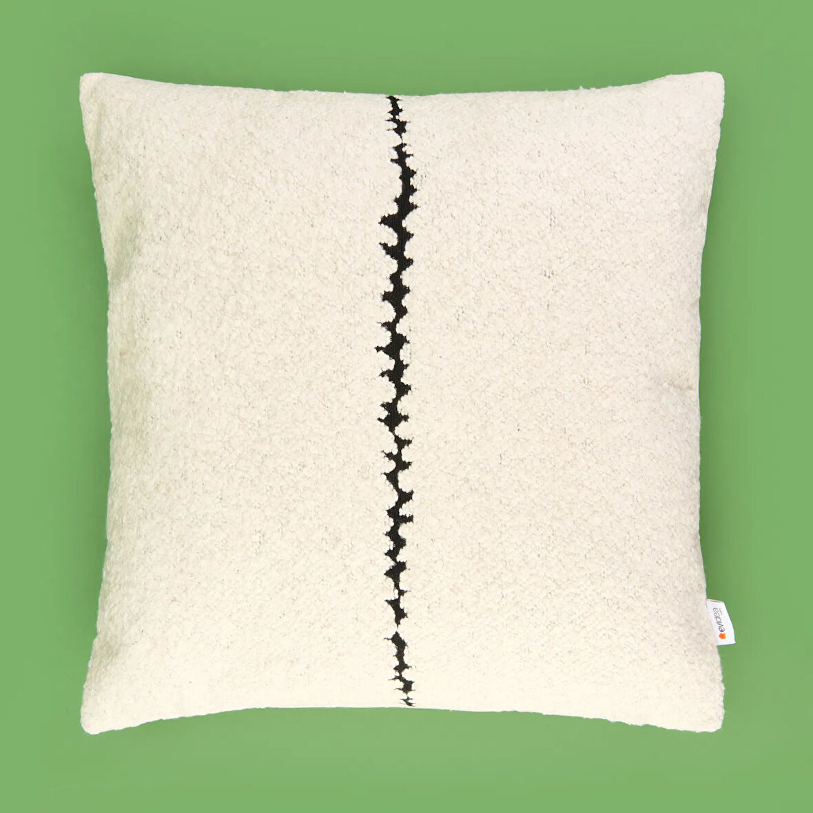 Soft Ravina Kırlent - Ekru - 45x45 cm