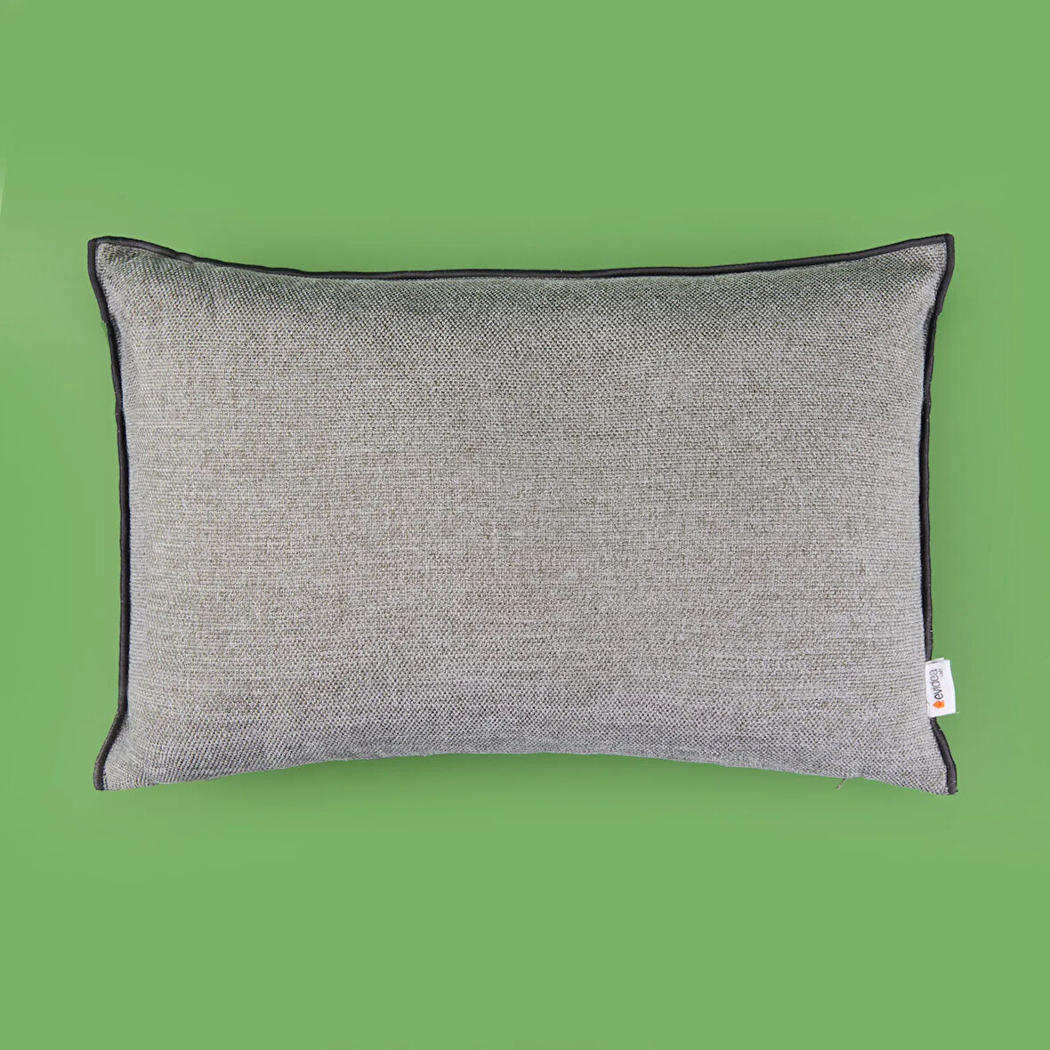 Soft Oras Kırlent - Gri - 35x55 cm