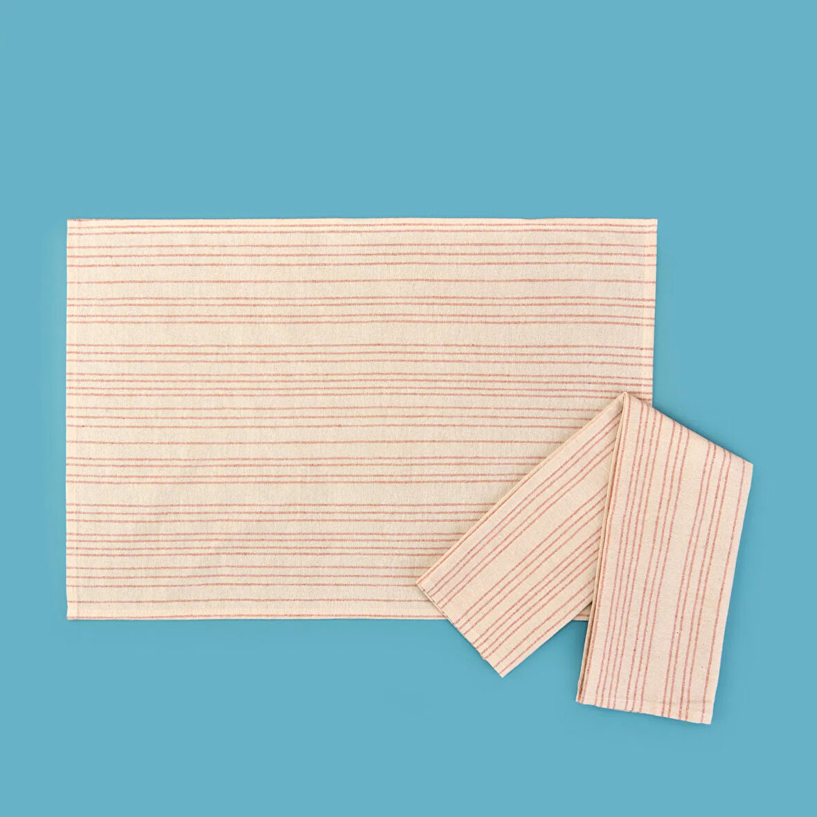 Lulea 2'li Kurulama Bezi - Krem - 40x60 cm