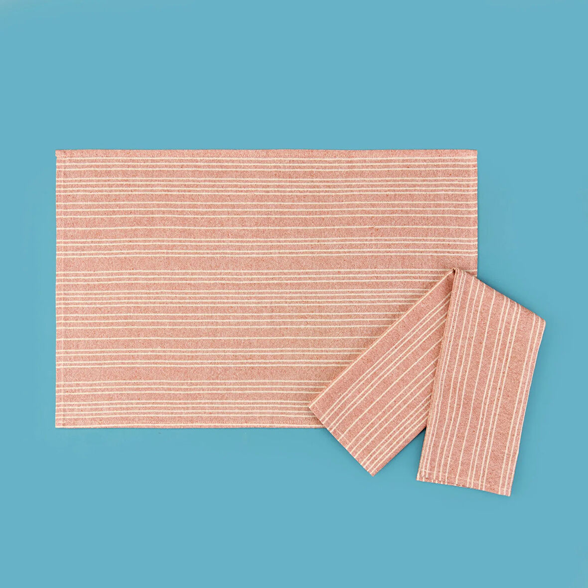 Lulea 2'li Kurulama Bezi - Bej - 40x60 cm