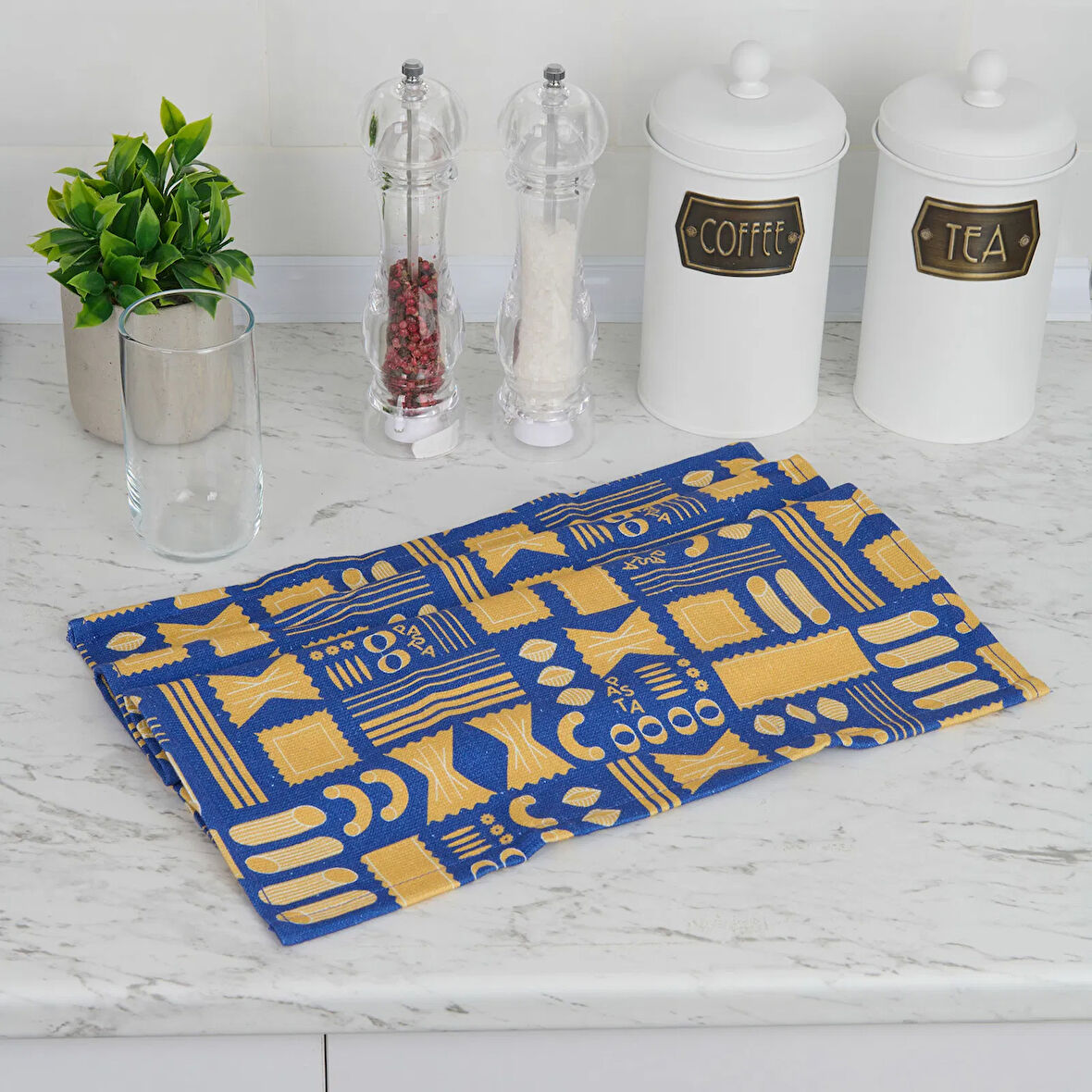 Soft Pasita Mutfak Havlusu - Lacivert - 40x66 cm