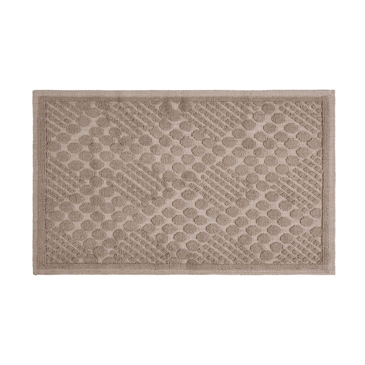 Soft Kağan 2'li Banyo Paspası - Bej - 60x100 cm + 50x60 cm