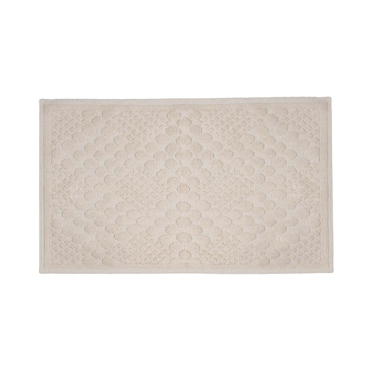 Soft Kağan 2'li Banyo Paspası - Ekru - 60x100 cm + 50x60 cm
