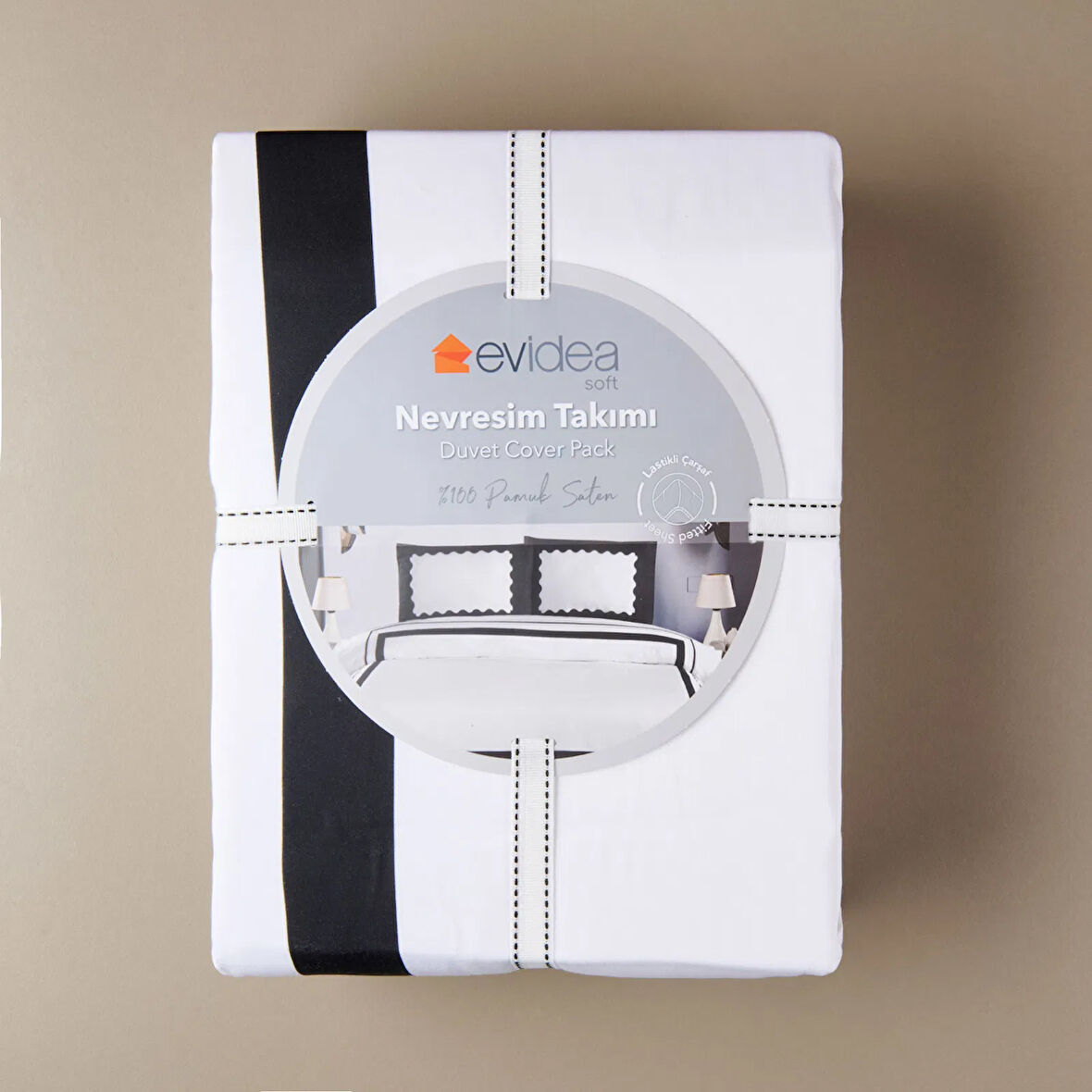 Soft Blanco Çift Kişilik Nevresim Takımı - Beyaz