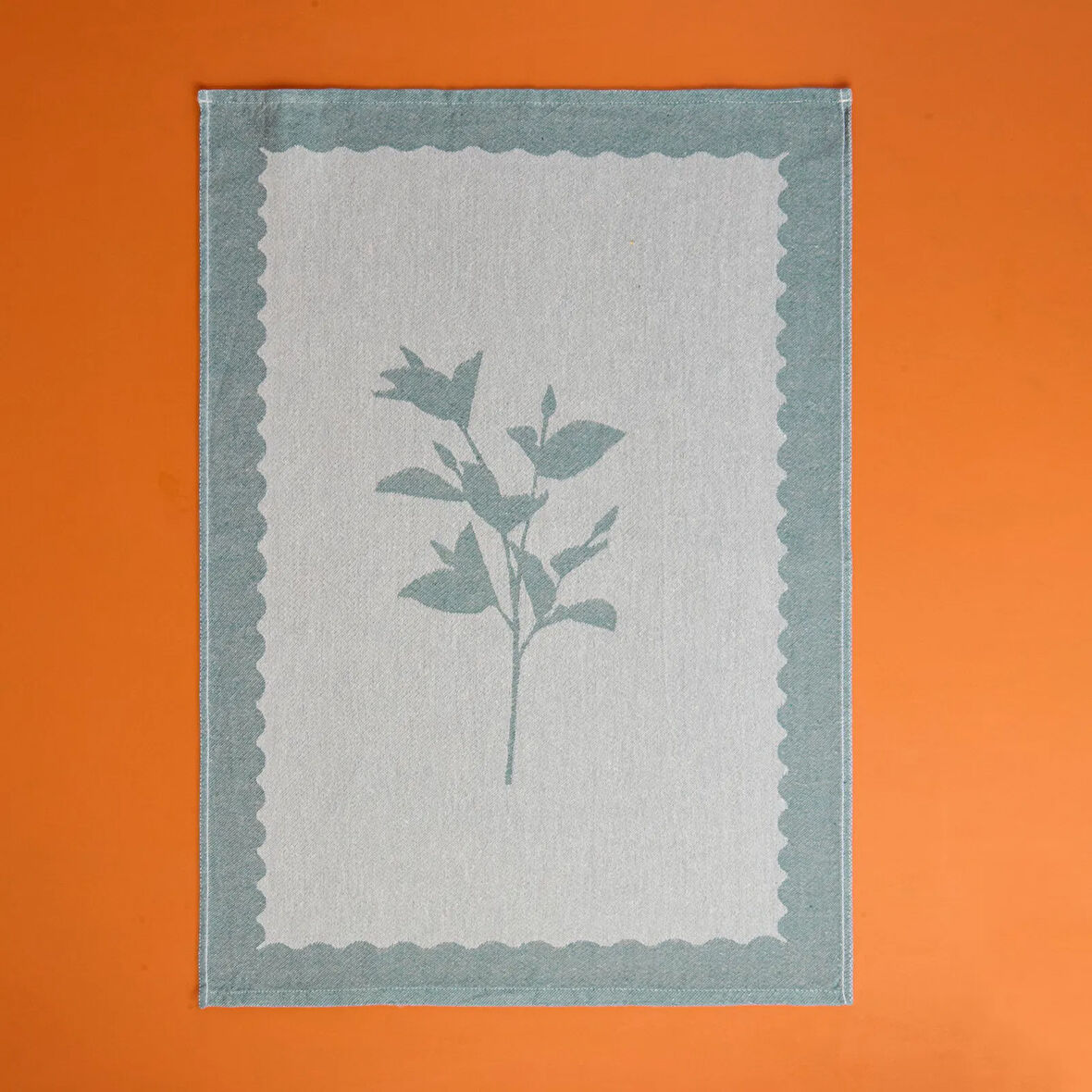 Soft Flower Kurulama Bezi - Yeşil - 40x60 cm