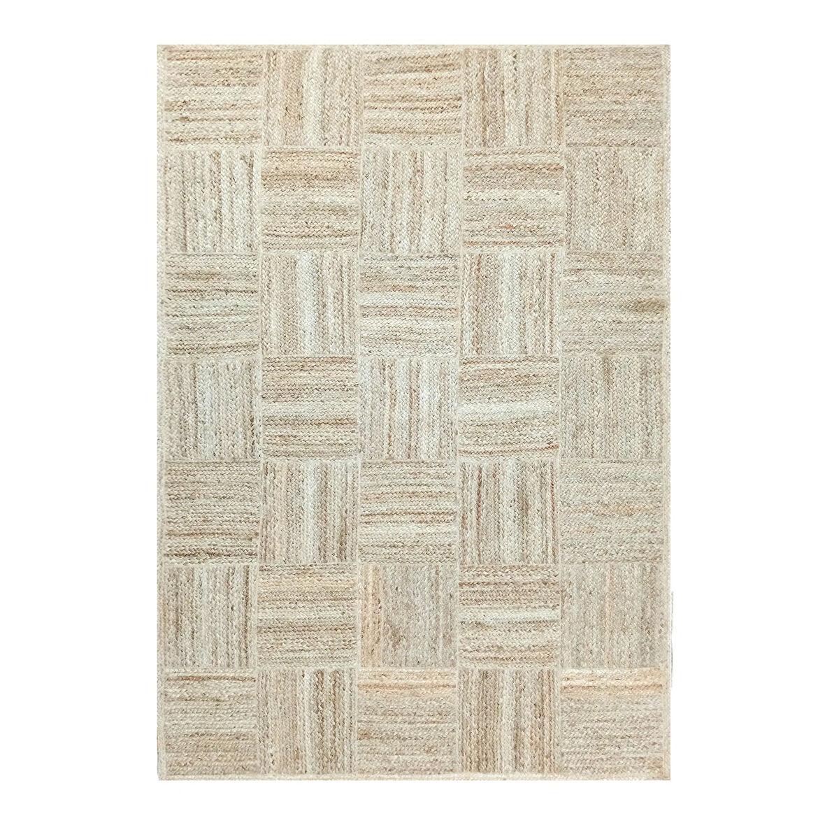 Home ET116 Etna Jüt Örgü Halı - Natürel - 160x230 cm