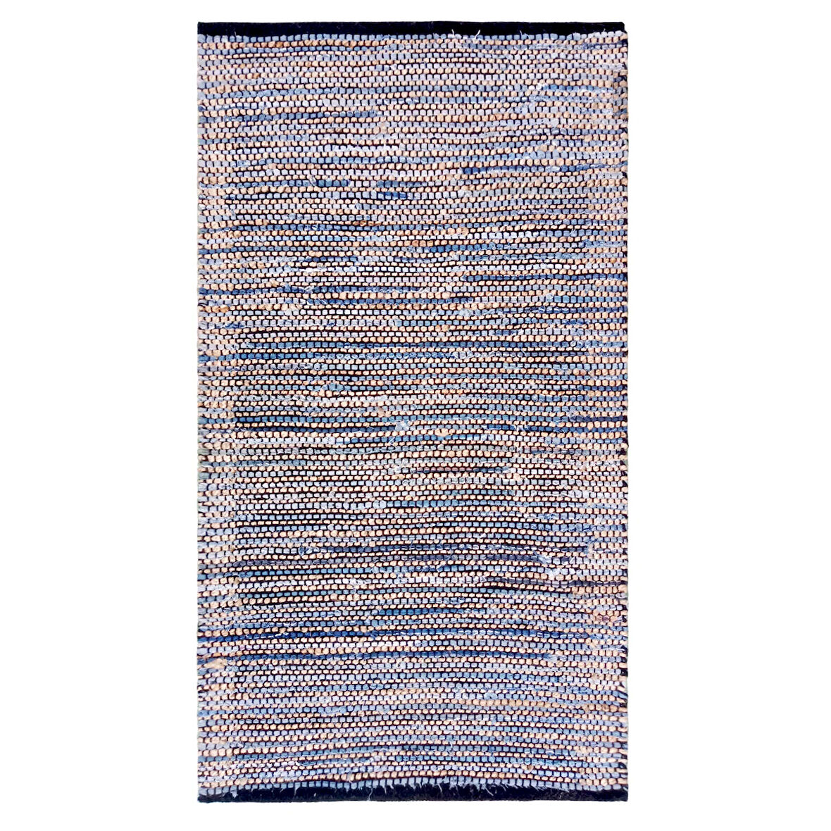 Home ET101 Etna Jüt Örgü Halı - Denim - Renkli - 120x180 cm