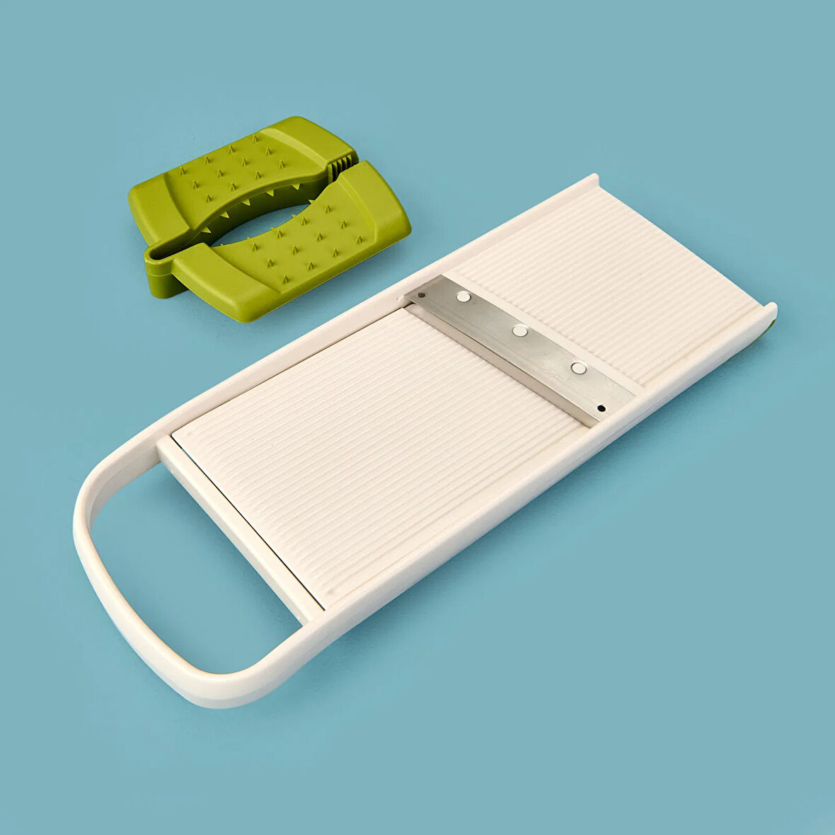 Ayarlanabilir Dilimleyici - Krem / Yeşil