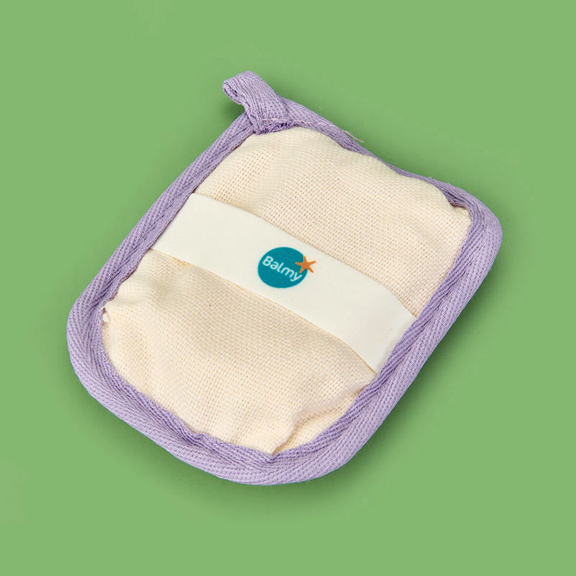 Menekşe Sabun Dolgulu Banyo Kesesi - Bej