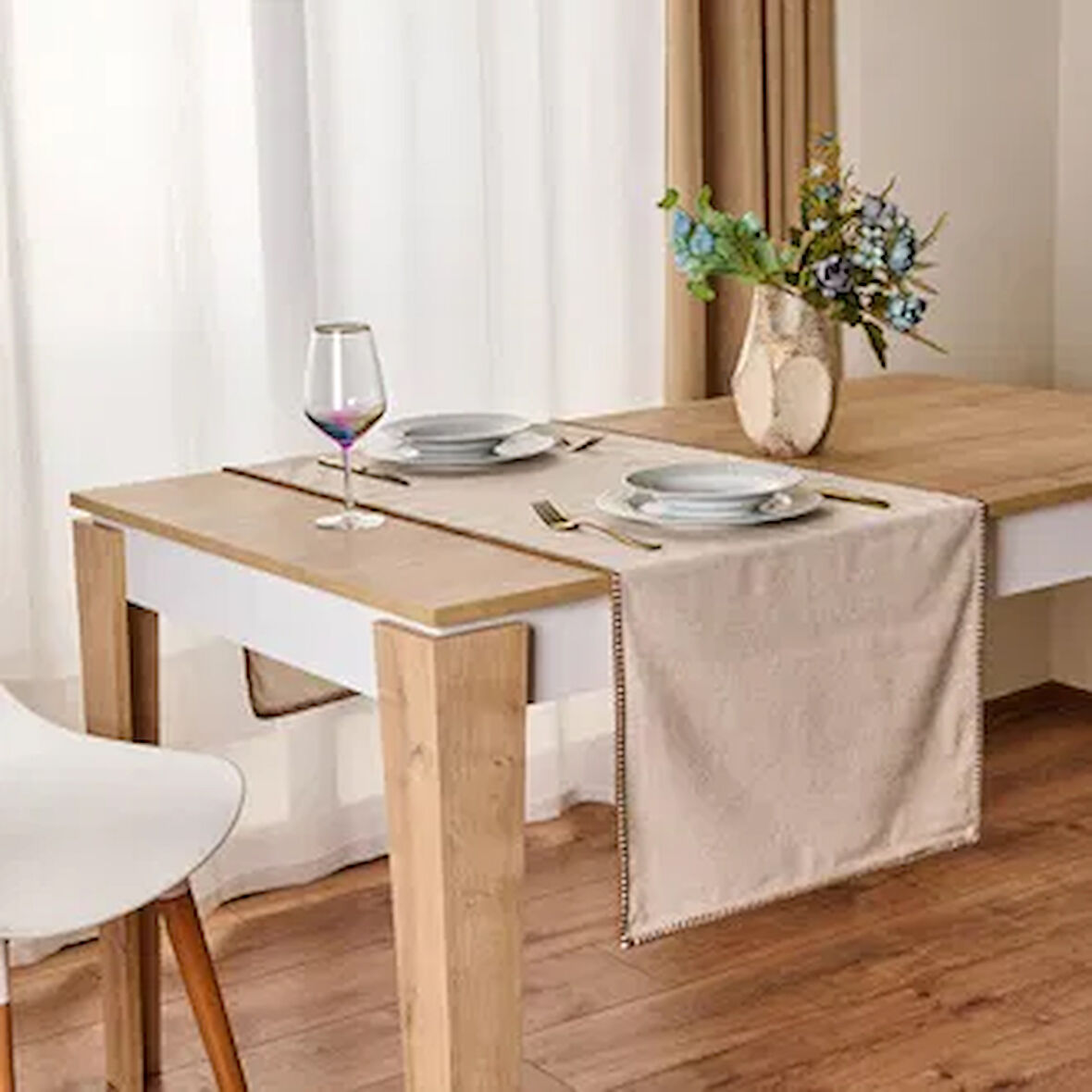 Soft Nuvia Runner - Bej - 50x150 cm