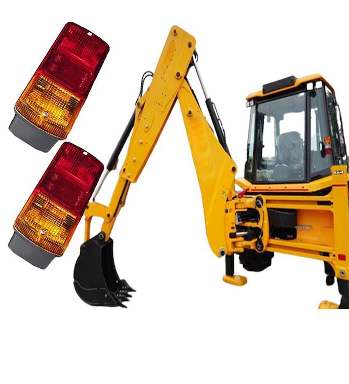 JCB YENİ MODEL STOP LAMBASI 2 ADET YEDEK CAM HEDİYELİ