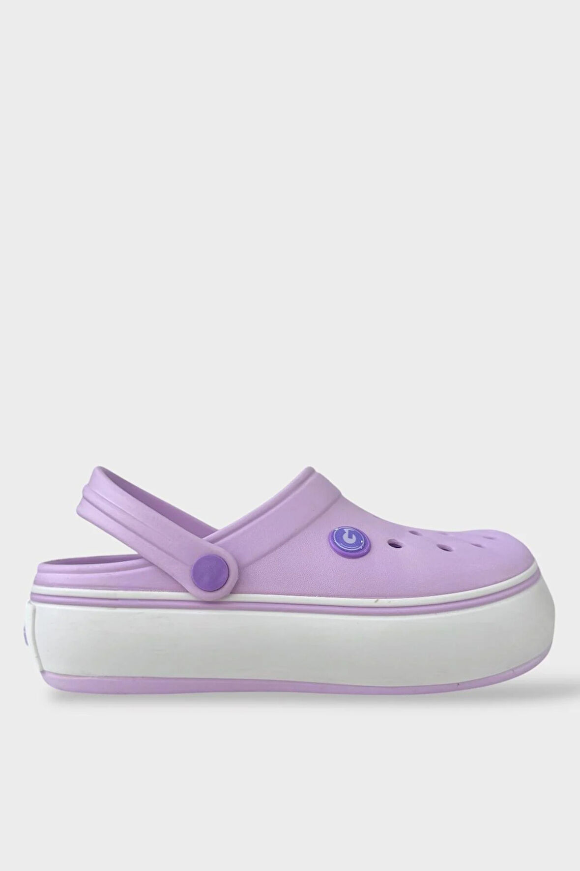 Unisex Comfort Medikal Hemşire Sabo Sandalet Terlik Lila