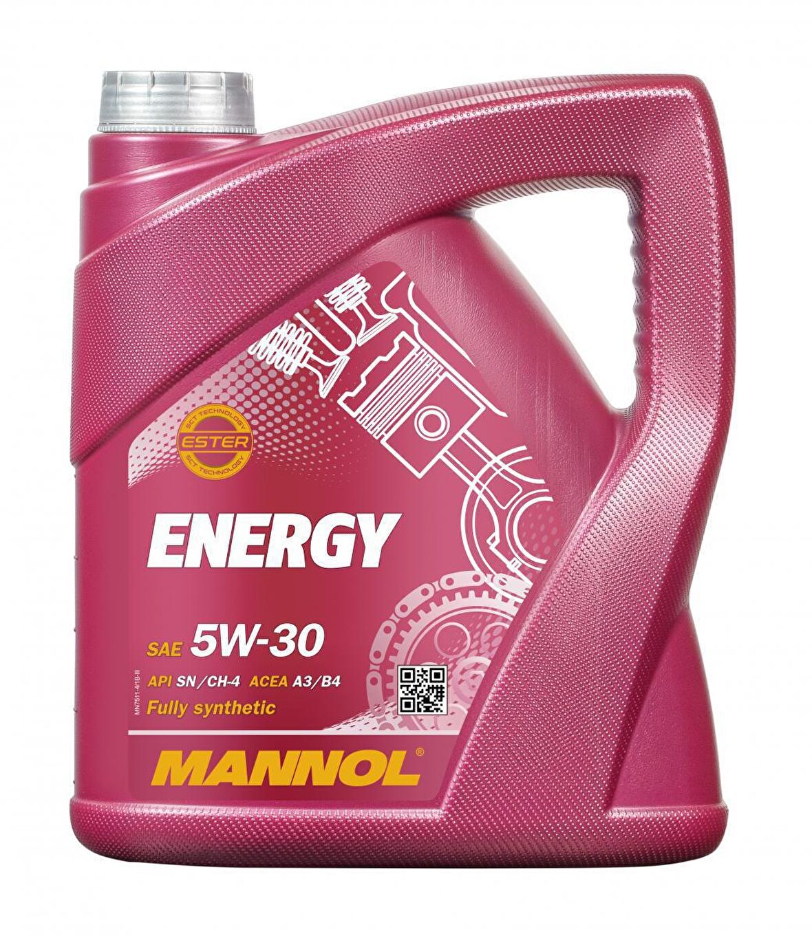 Mannol 7511 5W-30 Tam Sentetik 4 lt Benzin-Dizel Motor Yağı 