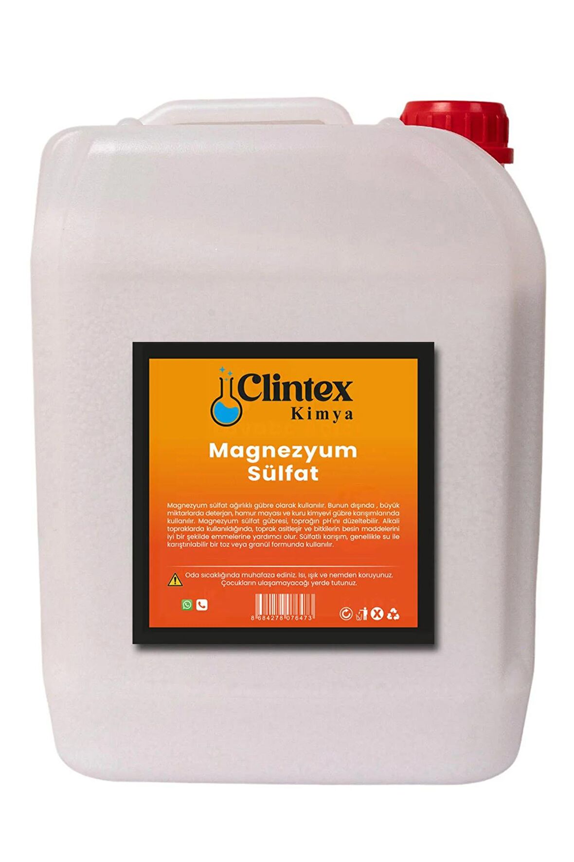 Clintex Kimya Magnezyum Sülfat Gübresi 5 Kg