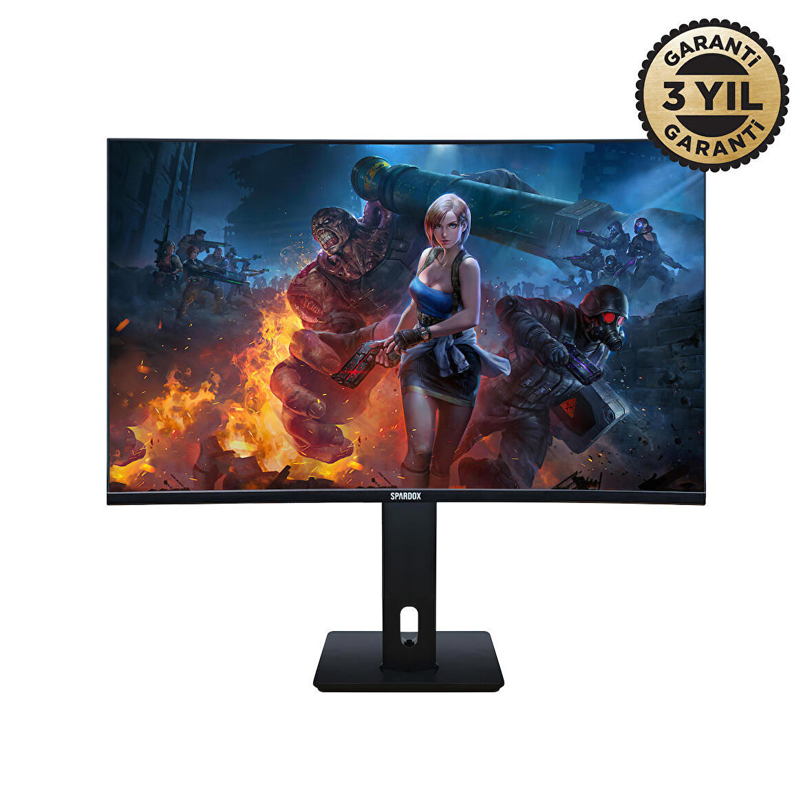 Spardox Gaming Curved SG-32165CRP 32" 1ms 165Hz VA 1xDP FullHD Pivot Gaming Monitör