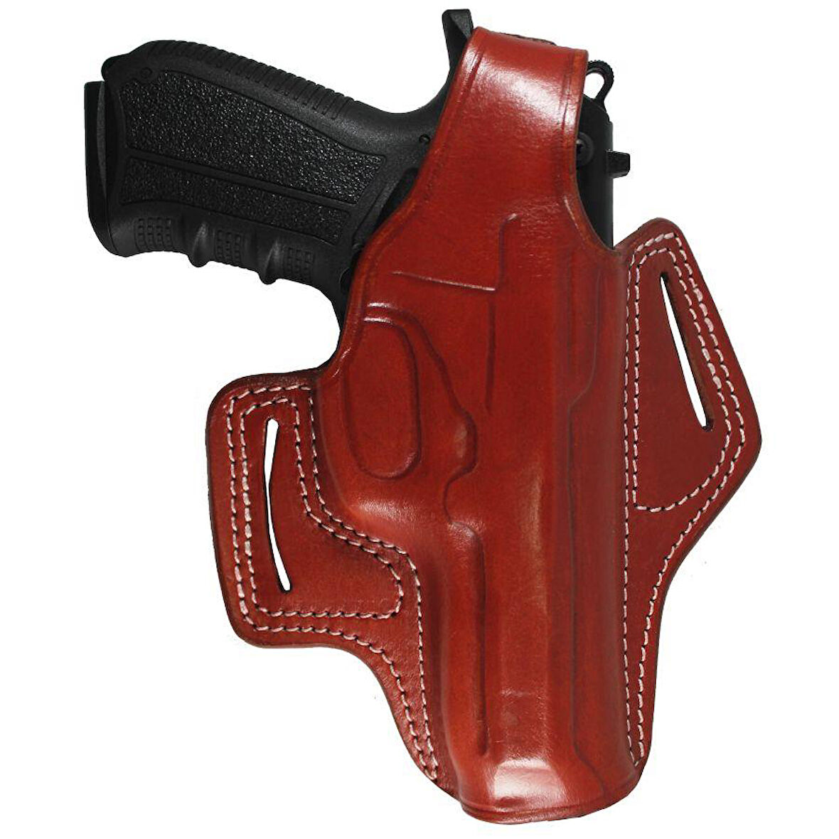 Smith Wesson 5906 Kelebek Deri Kılıf Kahverengi