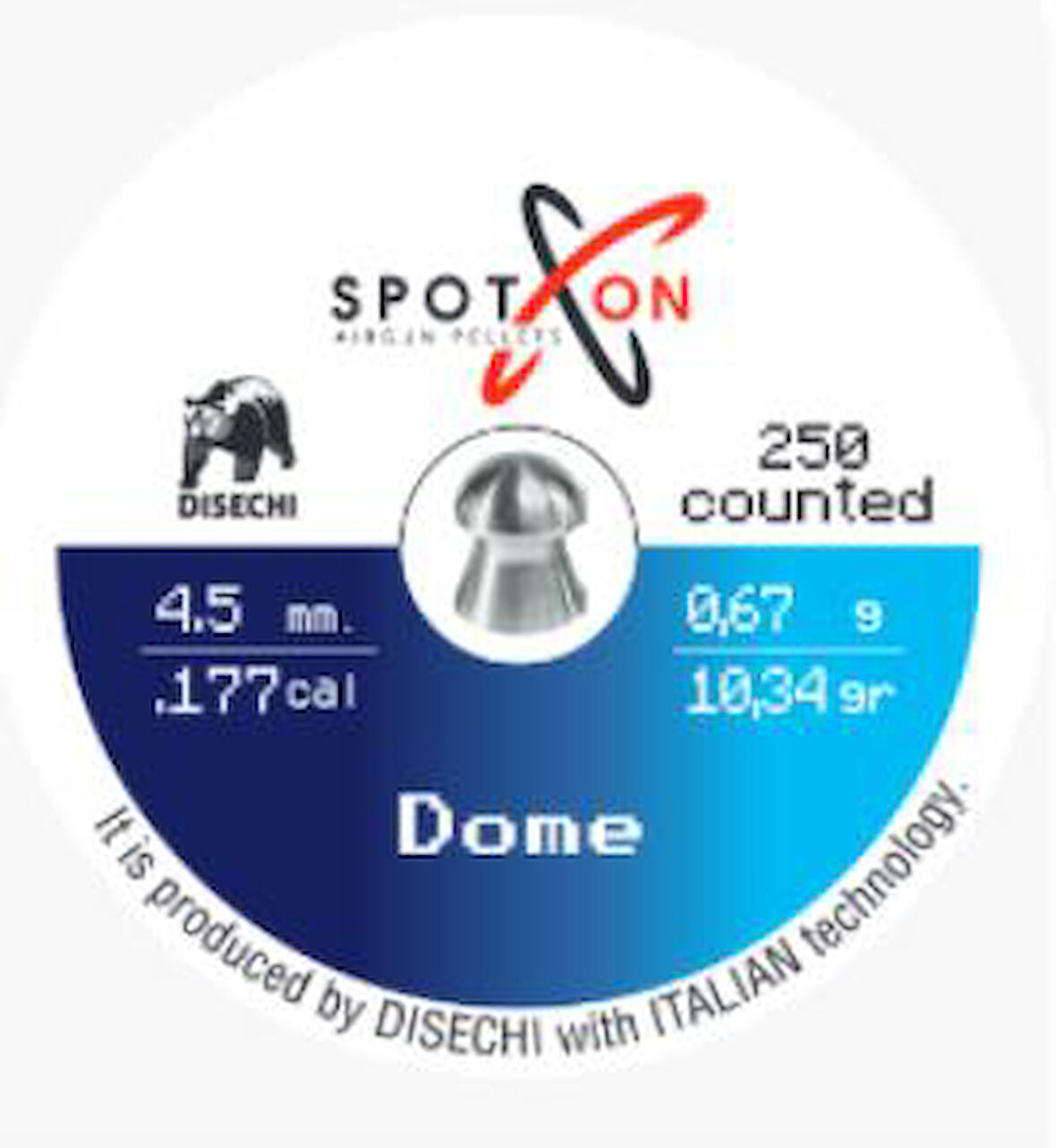 Spoton Dome 4.5mm Havalı Saçma