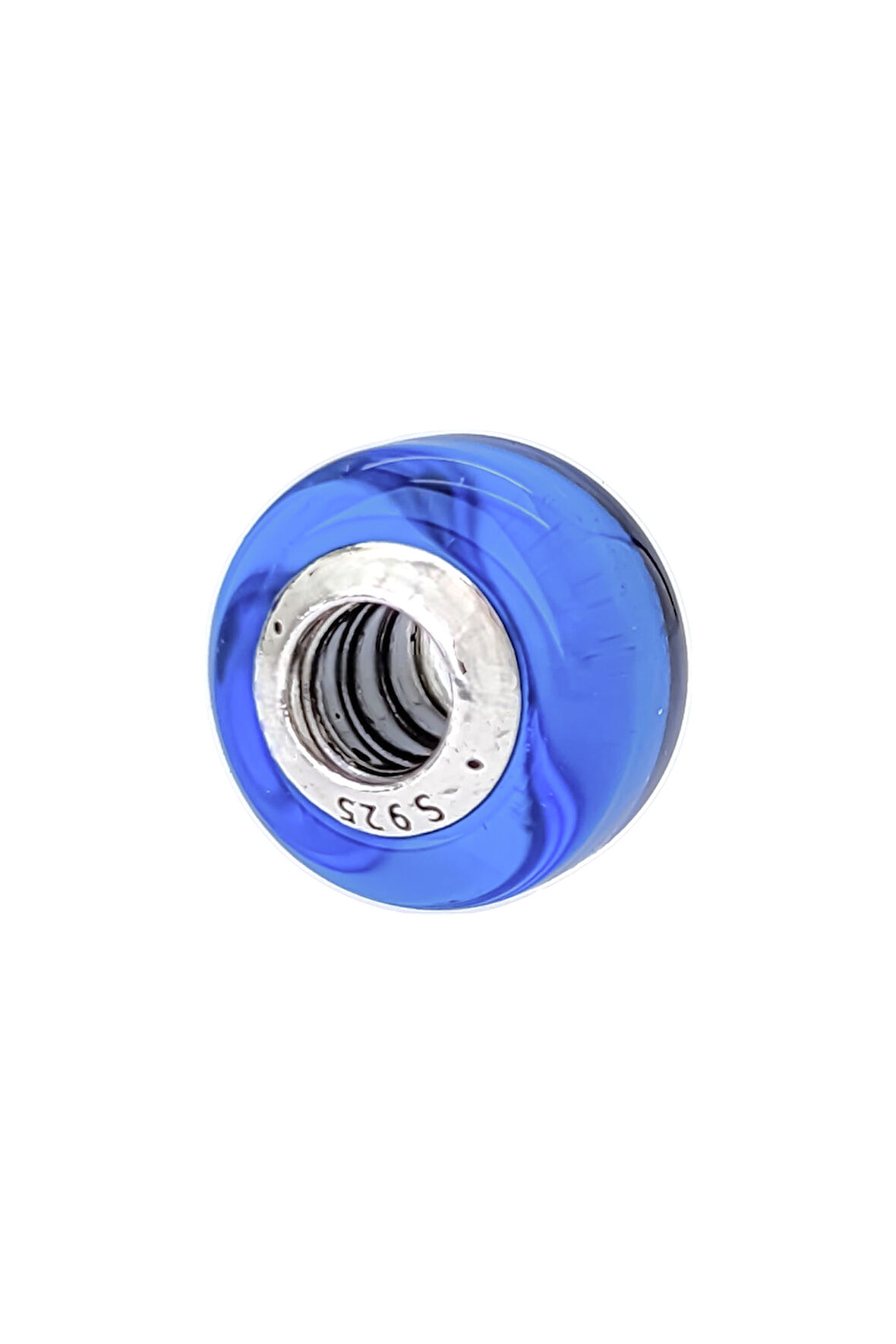 Açık Mavi Mini Murano Charm