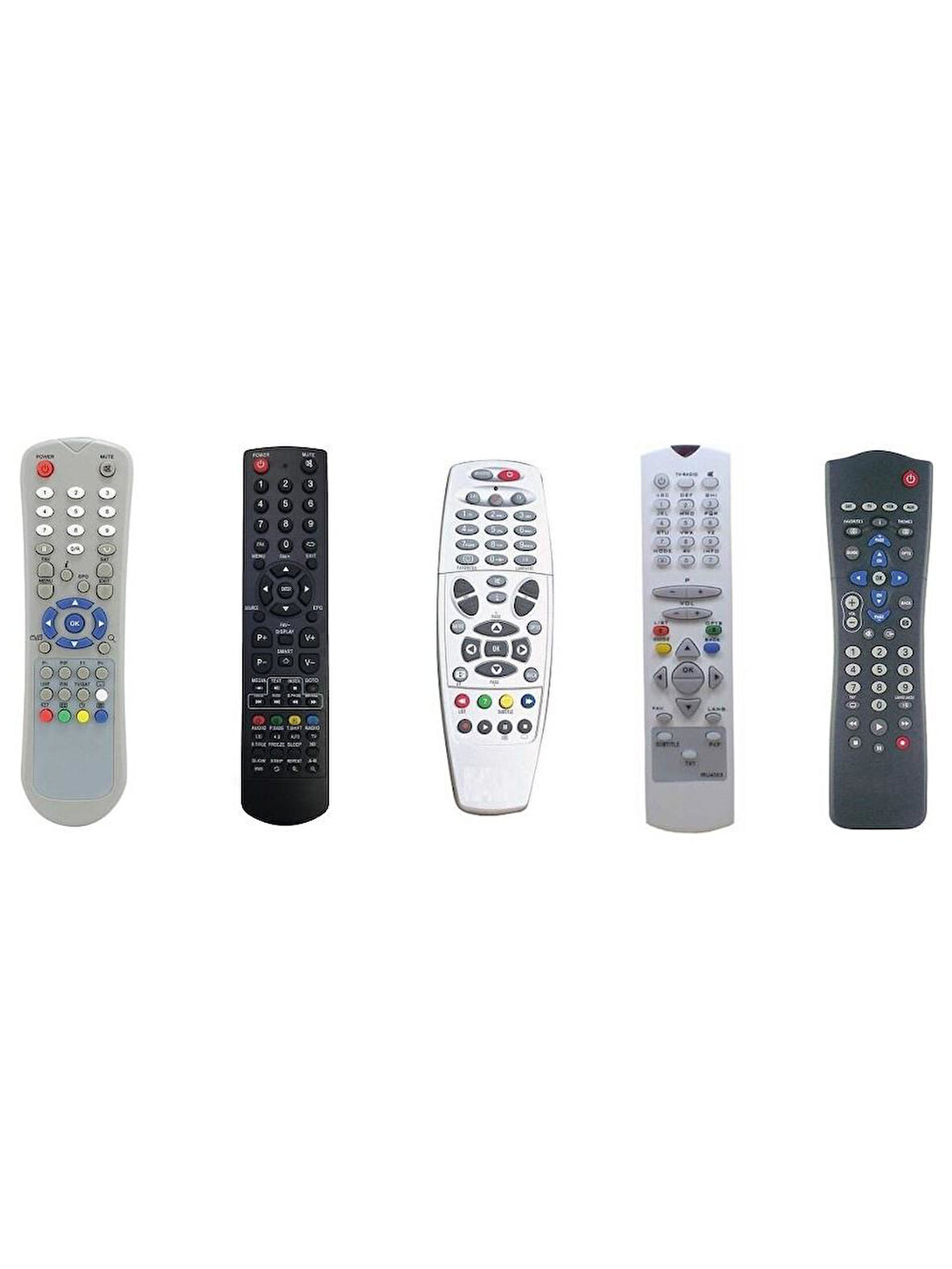 Çocuklara Oyuncak Gerçek Kumanda-5 Adet