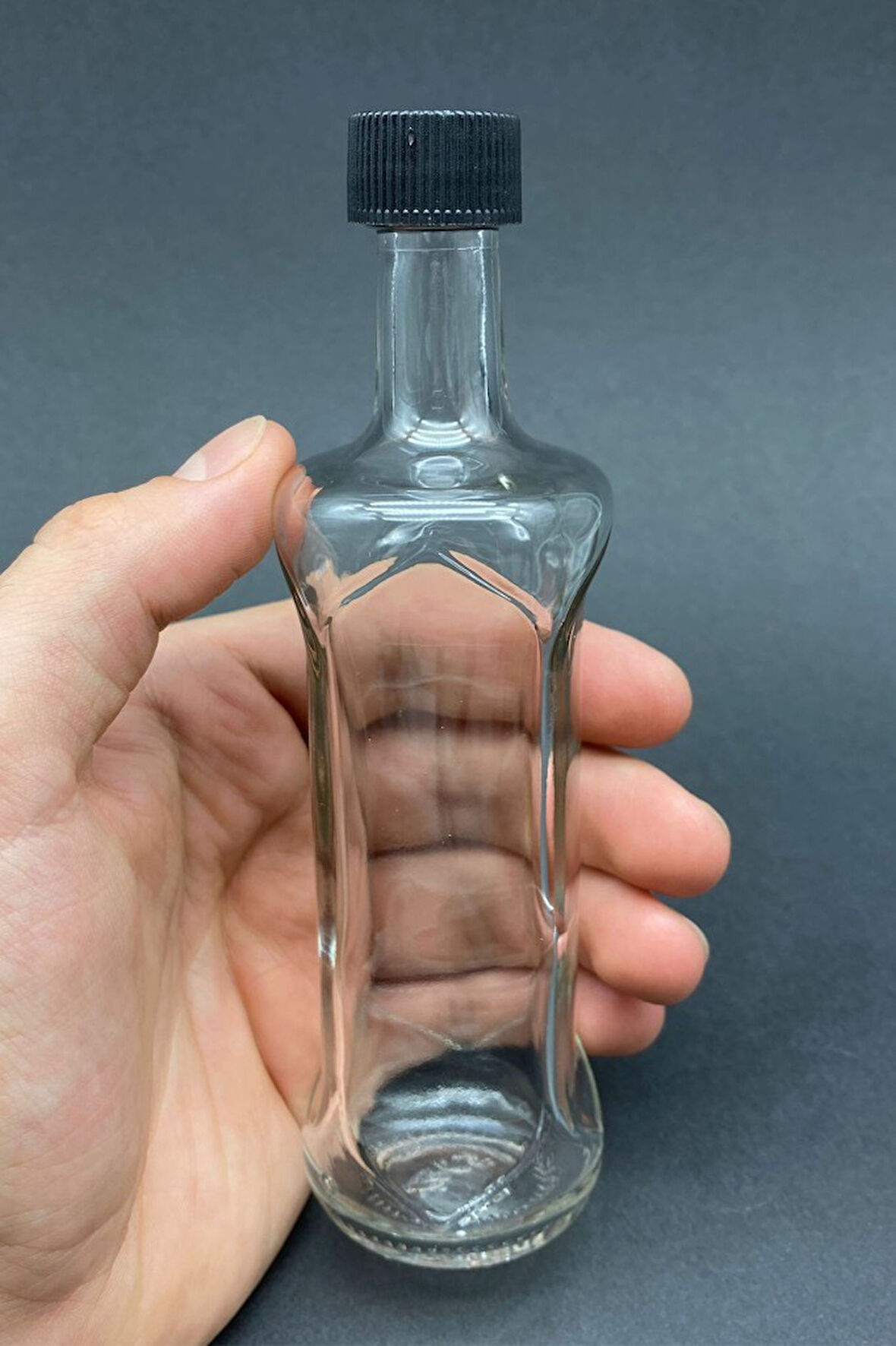 4 Adet Cam 100cc Mini Sosluk Sirkelik Yağlık 